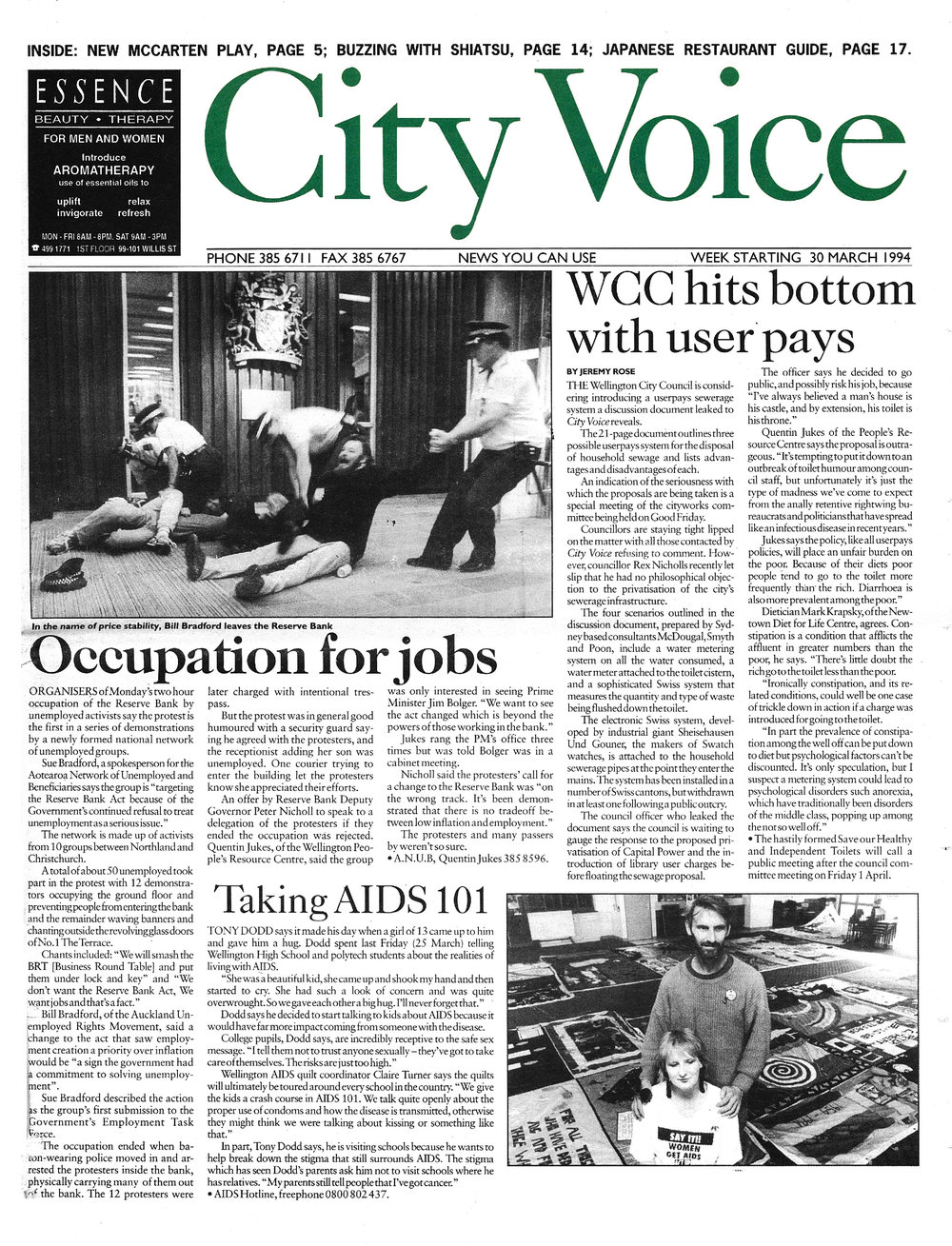 City Voice, 30th March 1994