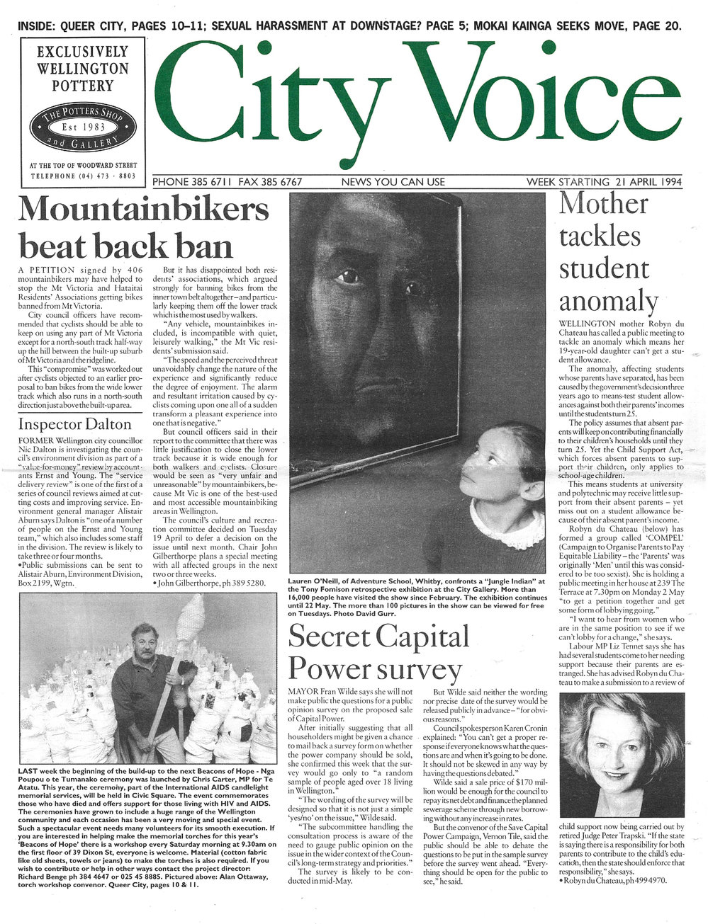 City Voice, 21st April 1994