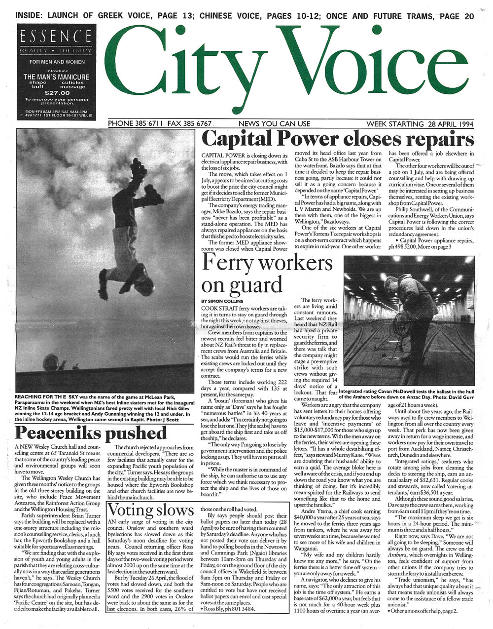 City Voice, 28th April 1994