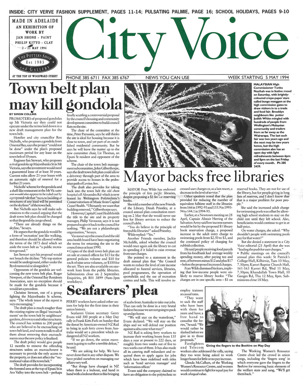 City Voice, 5th May 1994