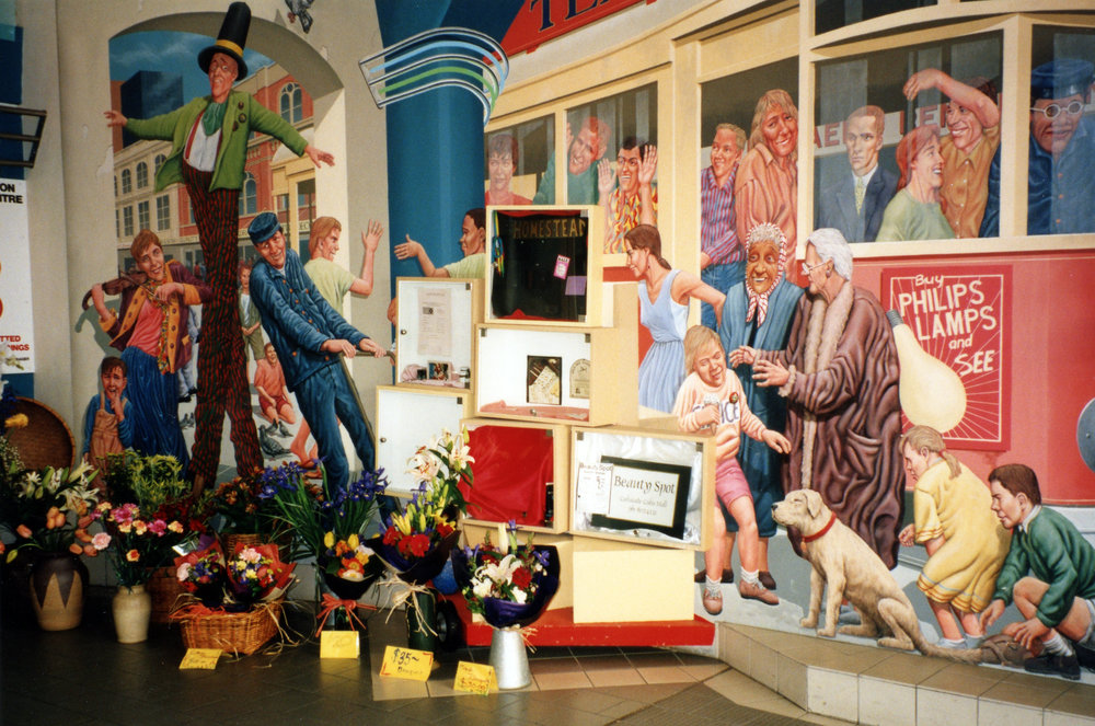 Cubacade mural, Doug Ford