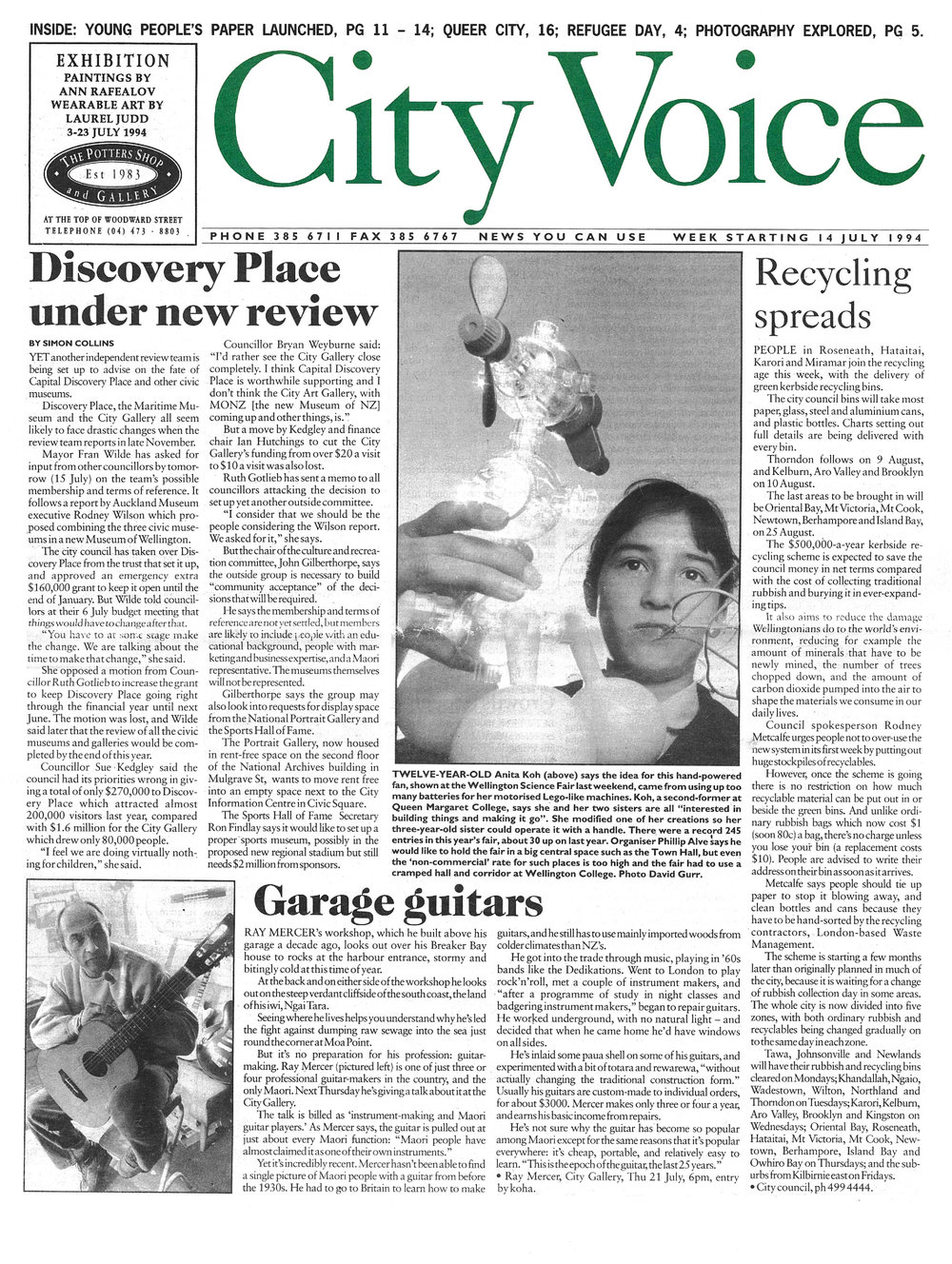 City Voice, 14th July 1994