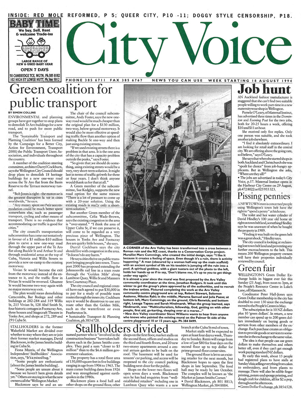 City Voice, 18th August 1994