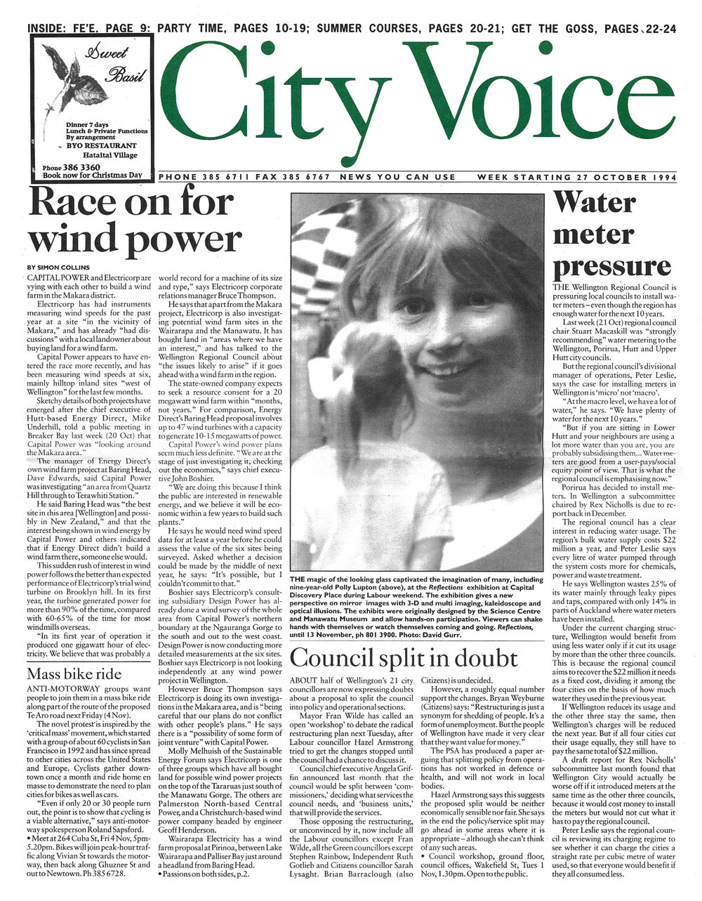 City Voice, 27th October 1994
