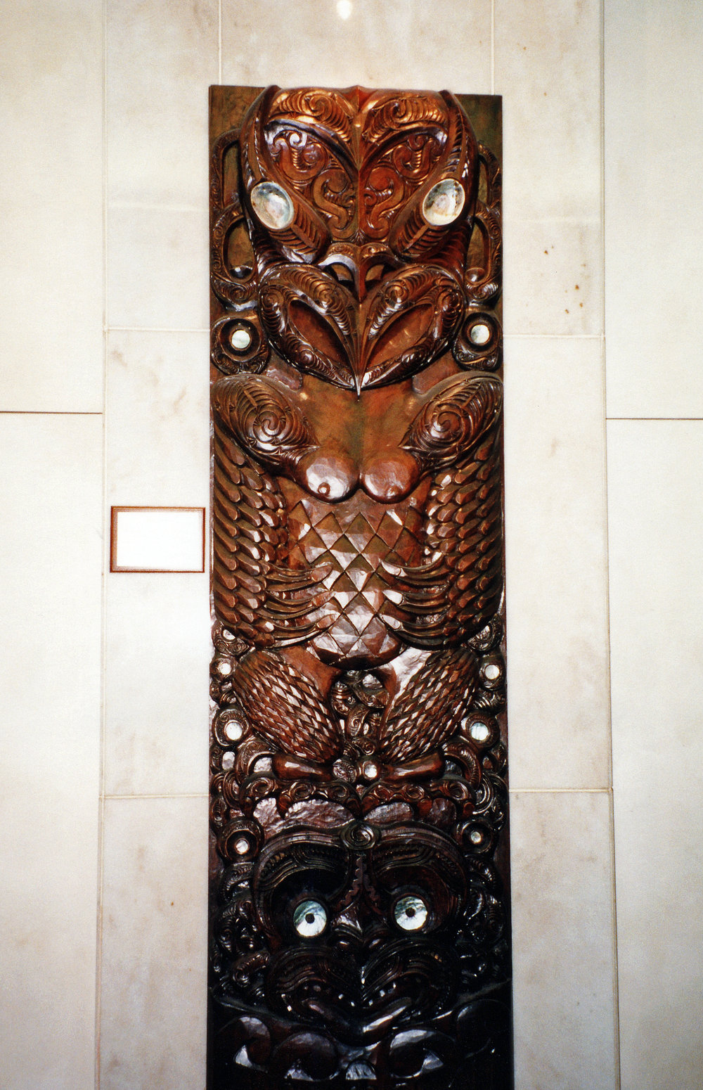 Poupou - Kurungaituku, T. Kapua, T.M. Tahuriorangi, R. Haua