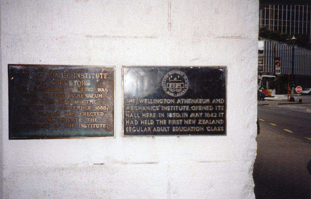 Athenaeum and Mechanics Institute (plaque)
