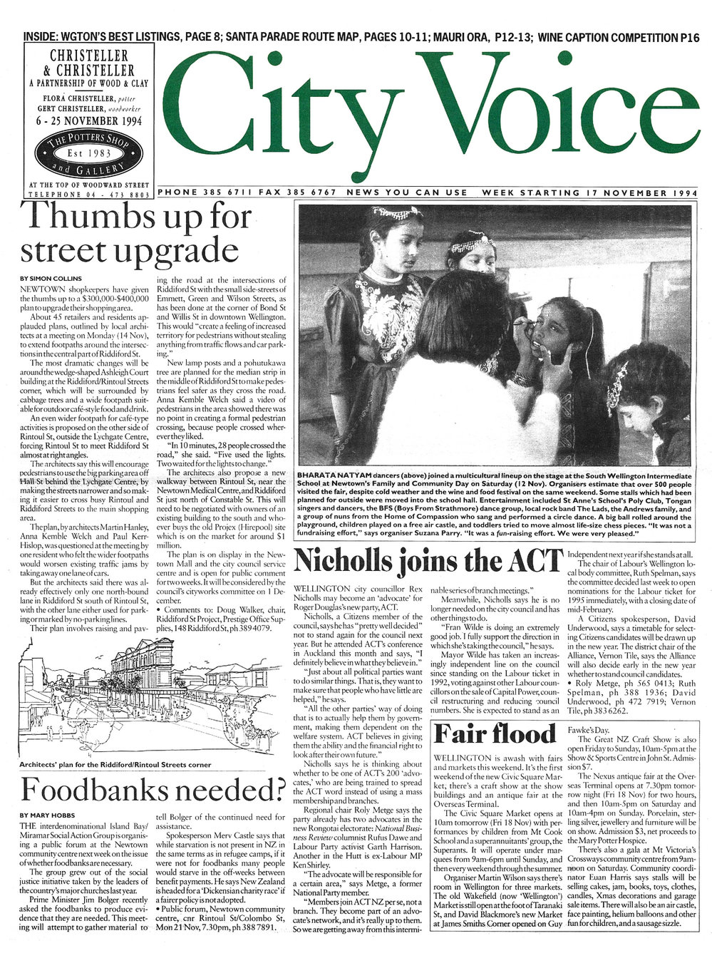 City Voice, 17th November 1994