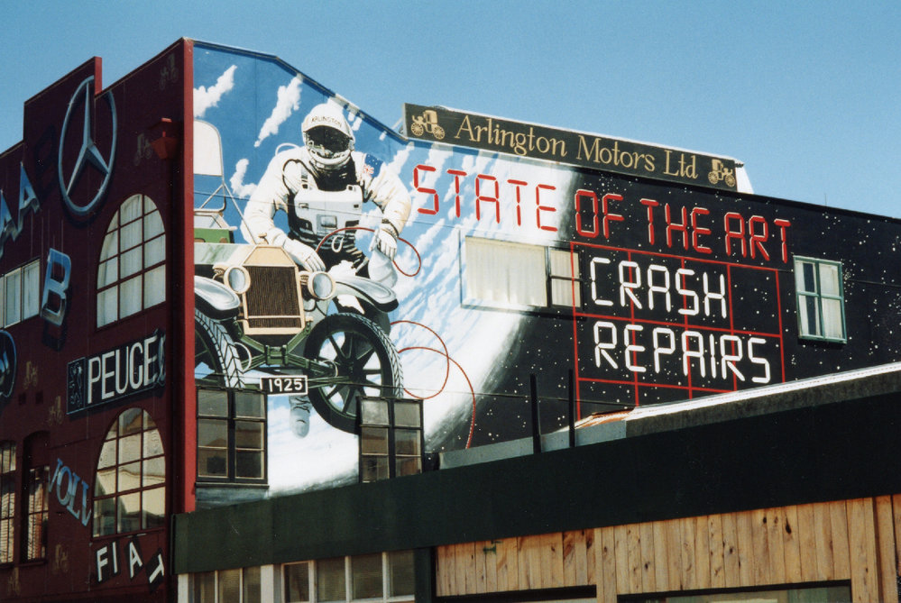 Arlington Motors Mural, Artfx 