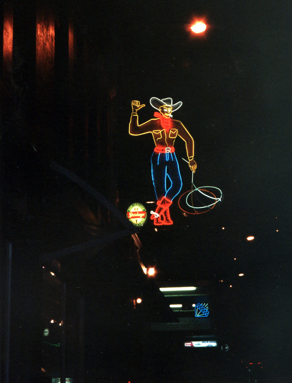 Neon sign, Chevy's Restaurant
