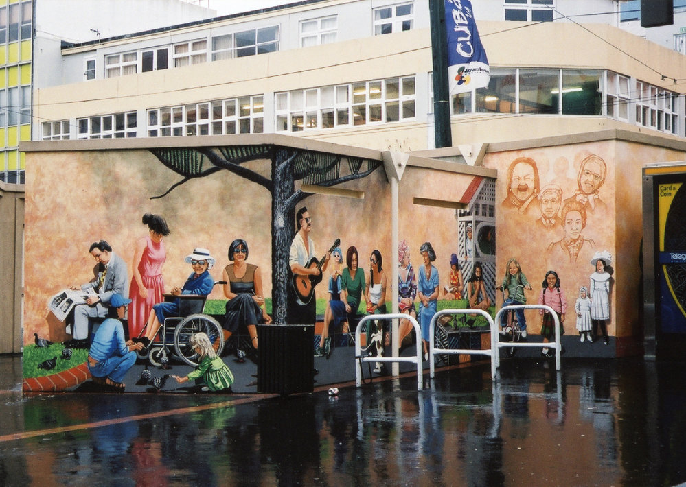 Mural, Te Aro Park 