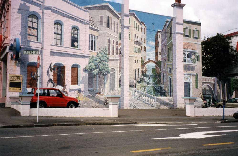 Mural,  Il Casino restaurant