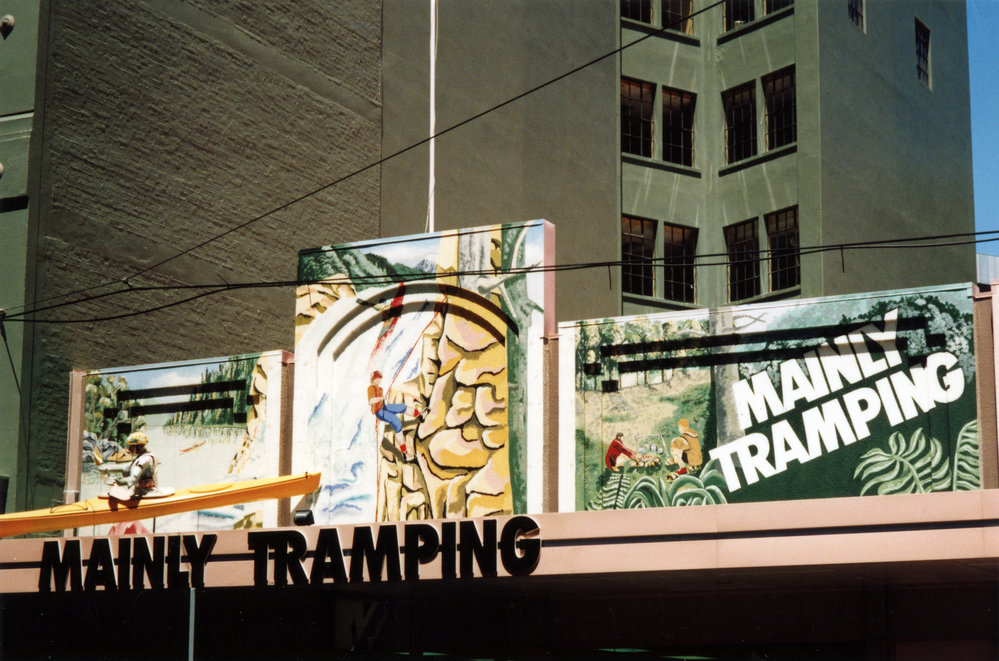 Mural, Mainly Tramping
