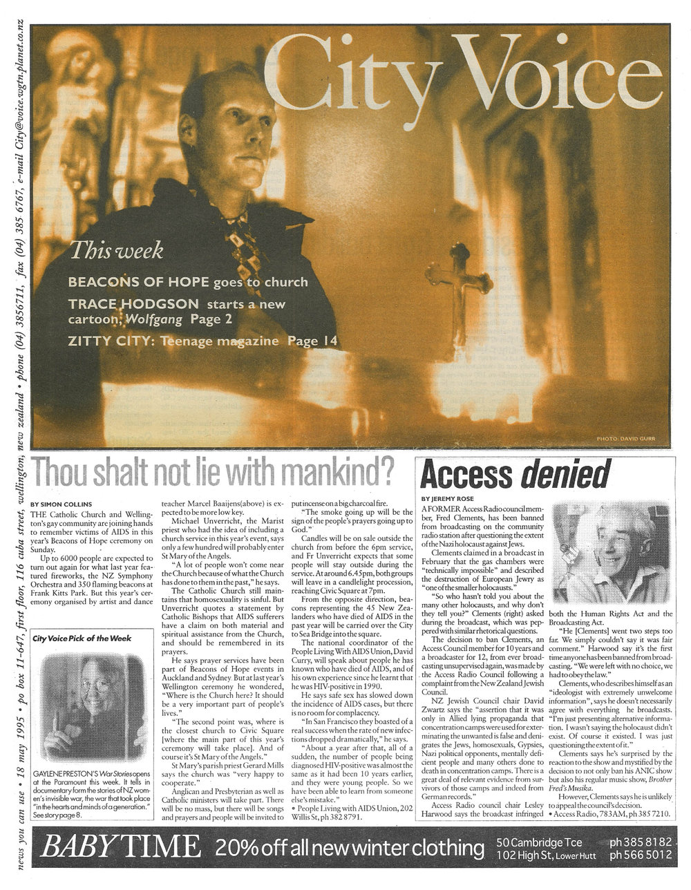 City Voice, 18th May 1995