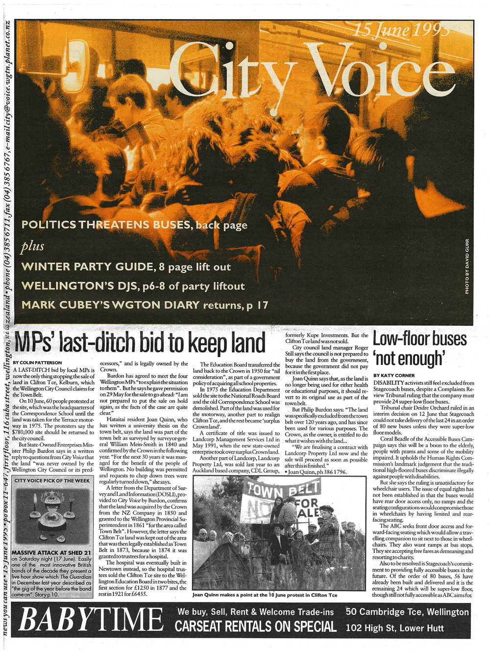 City Voice, 15th June 1995