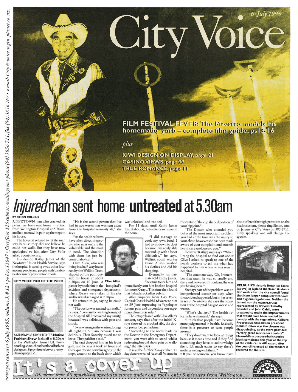 City Voice, 6th July 1995