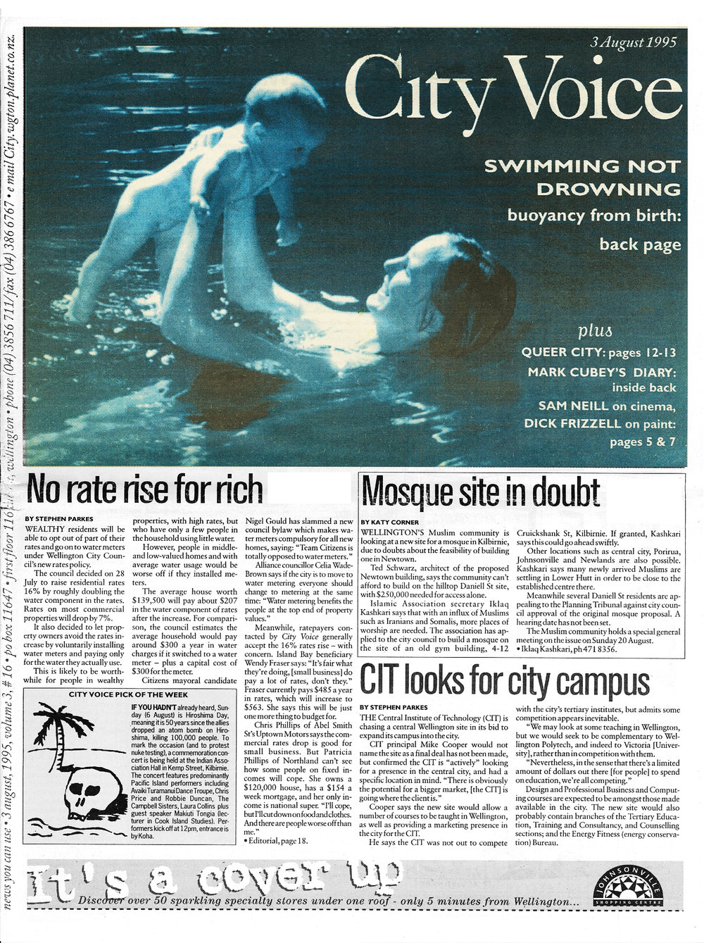 City Voice, 3rd August 1995