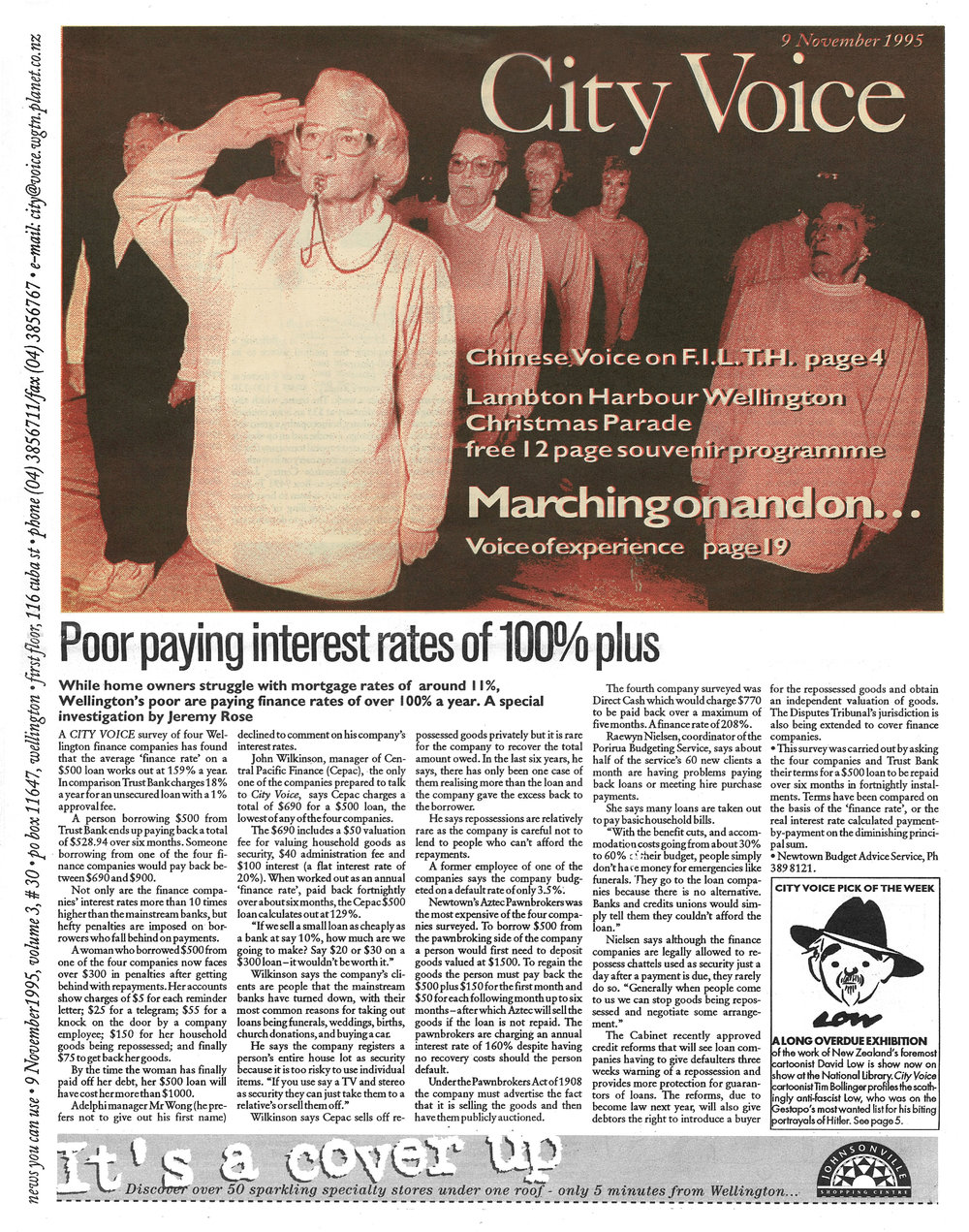 City Voice, 9th November 1995