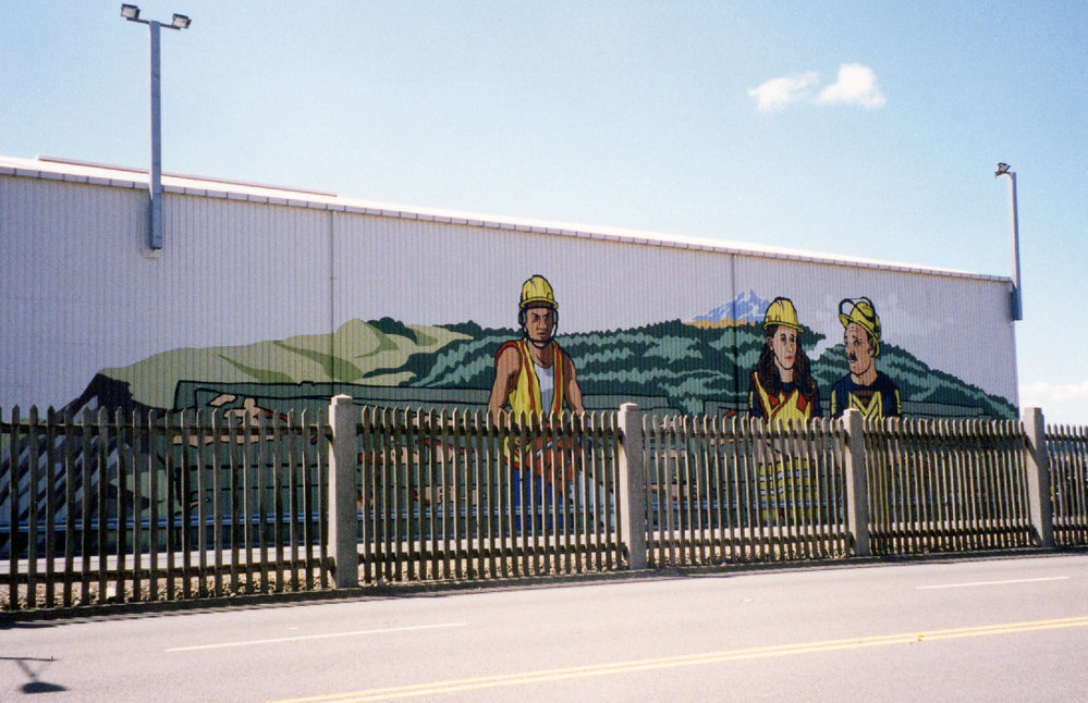 Mural, Aotea Quay