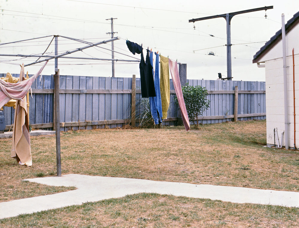 Clothesline at Lower Hutt campground