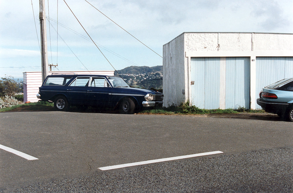 Garages on Alexandra Road, Hataitai