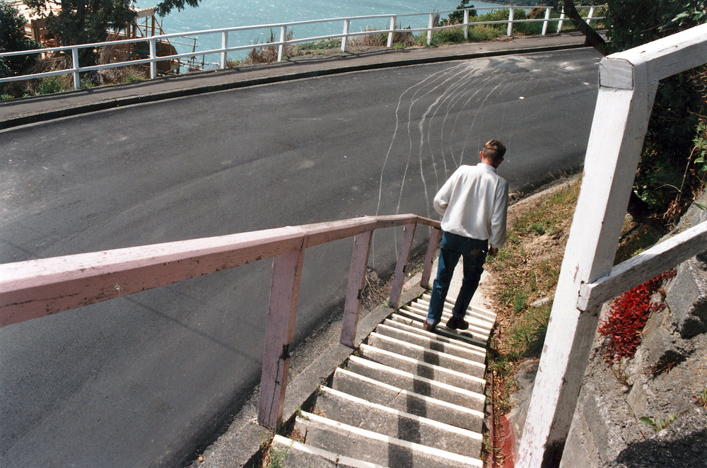 Access steps in Roseneath