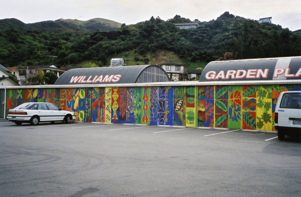 Williams Garden Place Mural, Onslow College Students