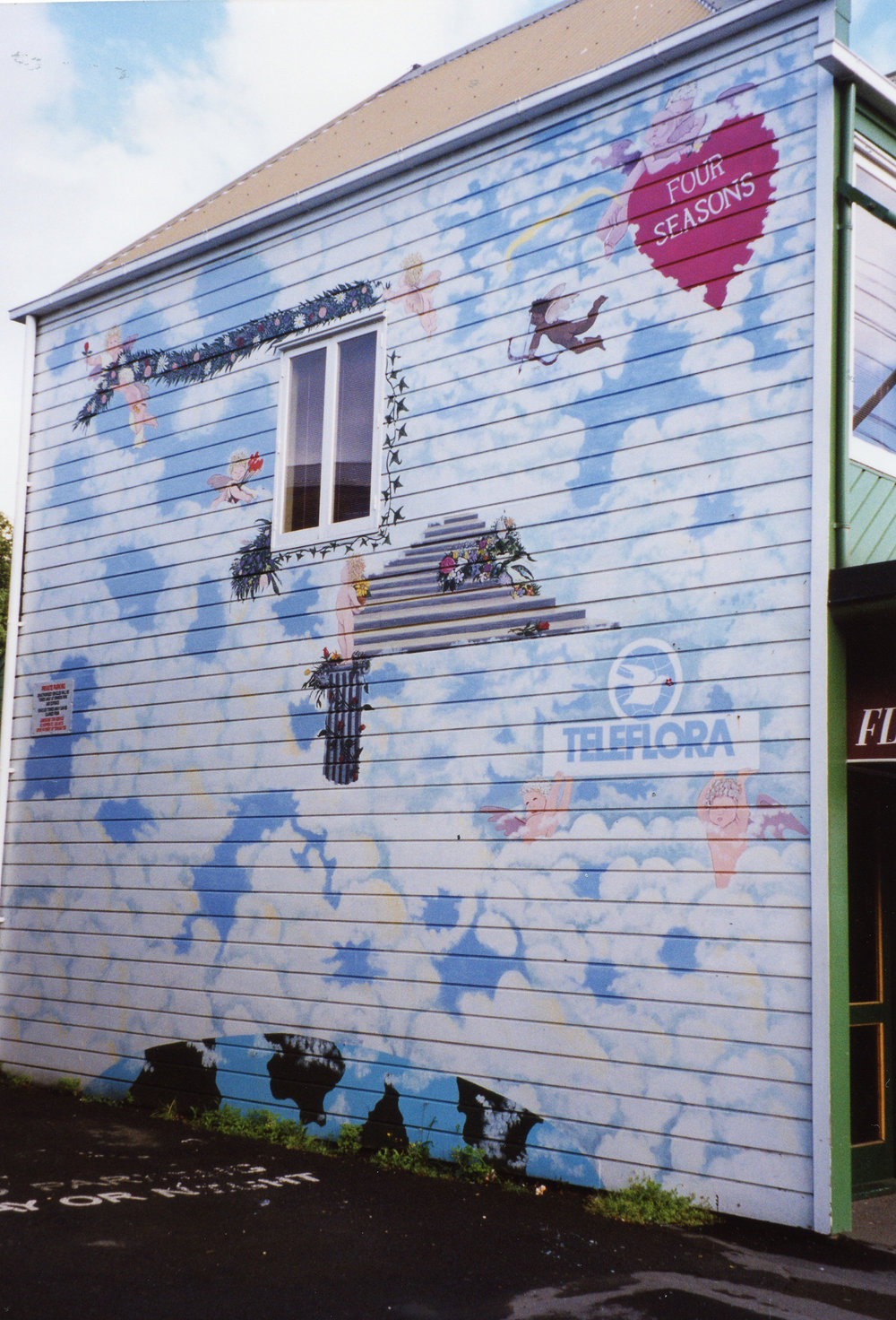 Four Seasons Florist (Mural), Riddiford Street