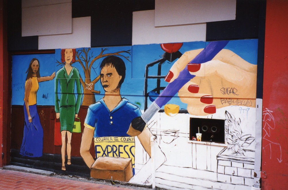 Lombard Street Murals