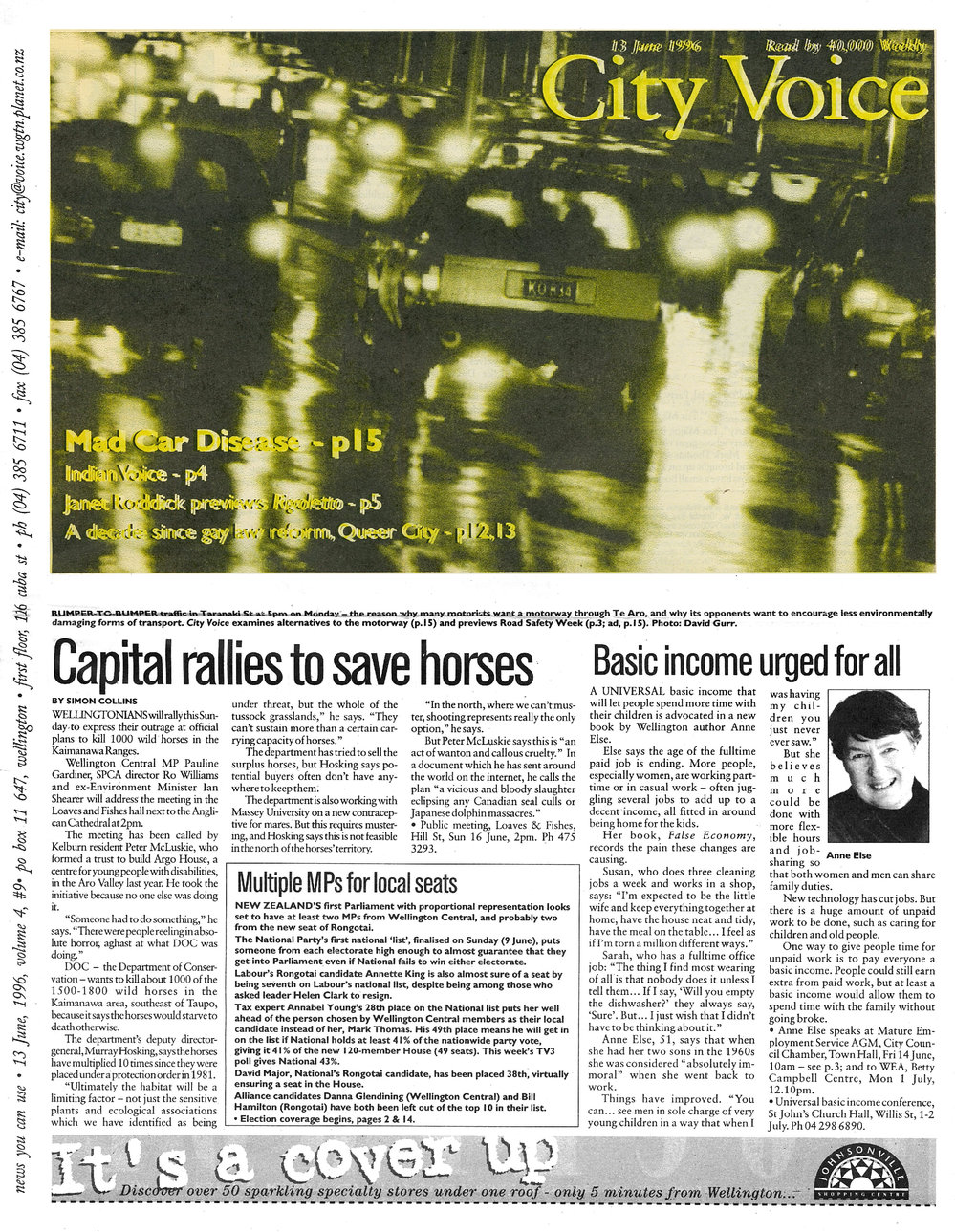 City Voice, 13th June 1996