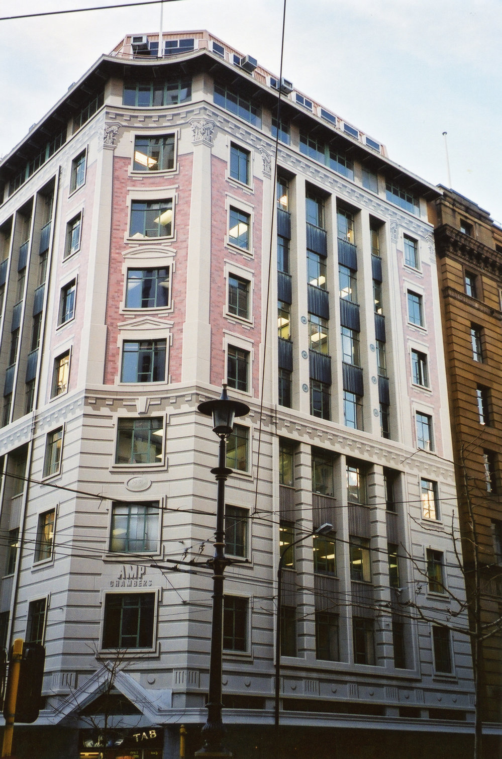 AMP Chambers (Mural), Featherston Street