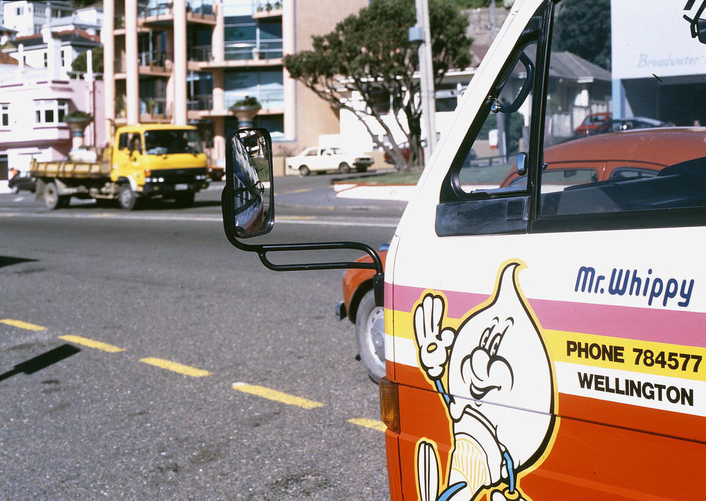 Mr. Whippy at Oriental Bay
