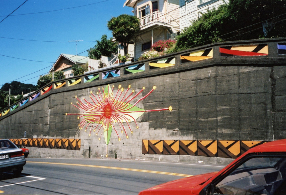 Wallace Street mural, Liana Leiataua