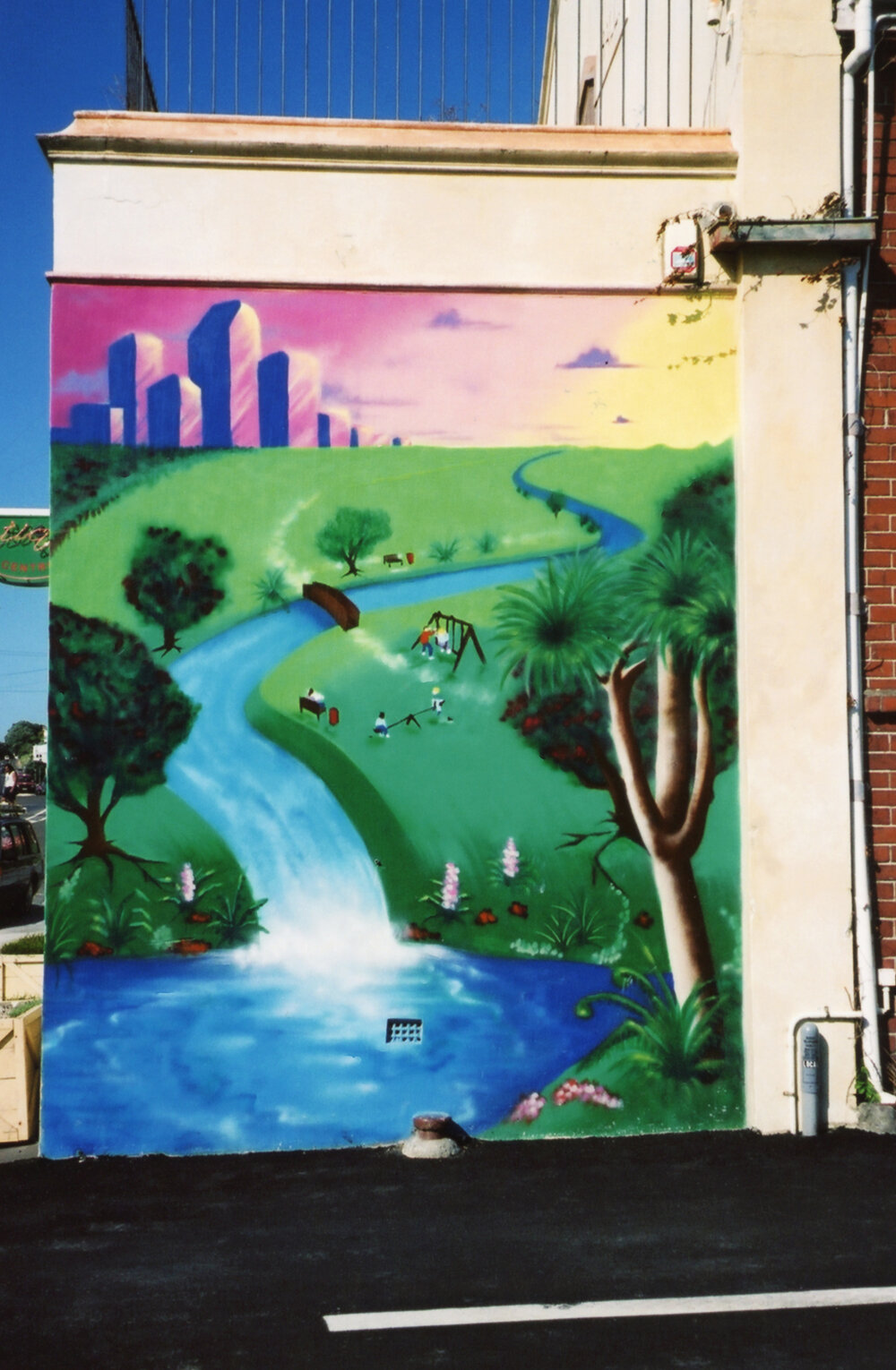 Mural, Tory Street Hall