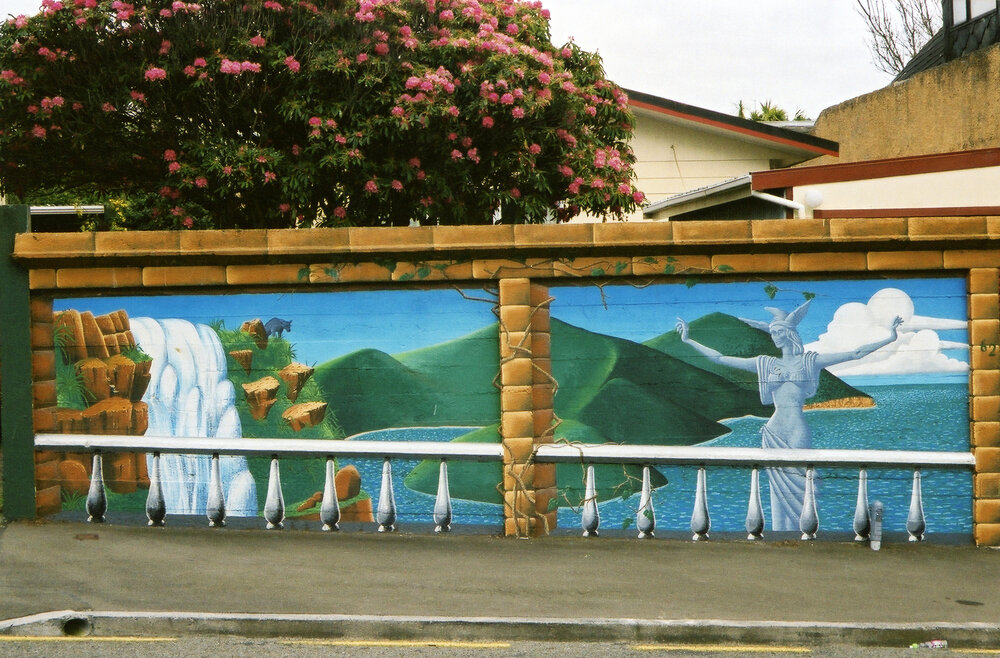 Mural in Berhampore, Unknown artist