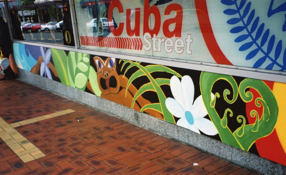 James Smith Market (Mural), Taniwha Murals