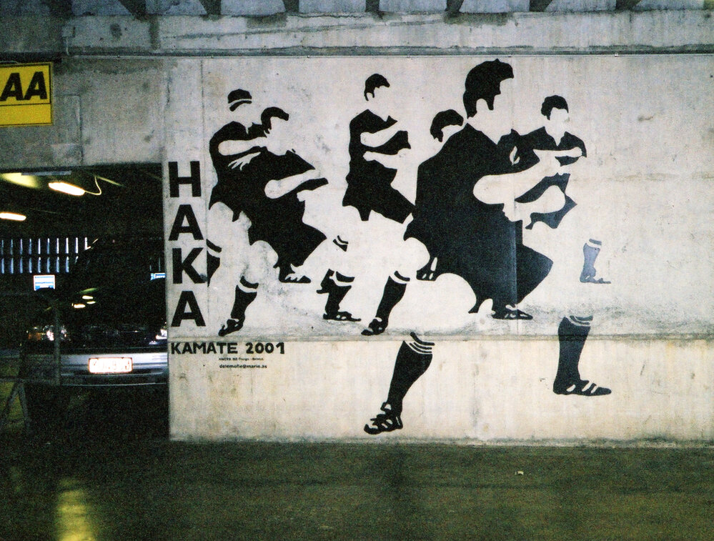 Haka, Kamati 2001 (Mural), Marie-Helene Delemolle