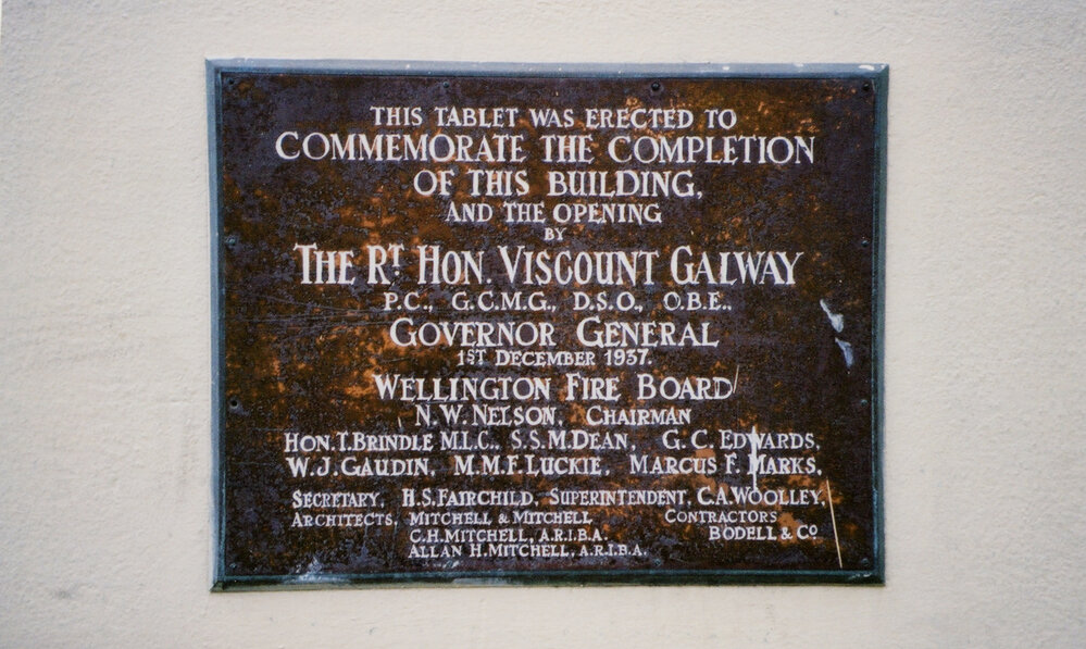 Central Fire Station (Plaque)