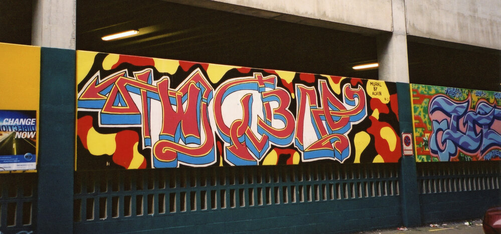 Opera House Lane Mural, Alvin