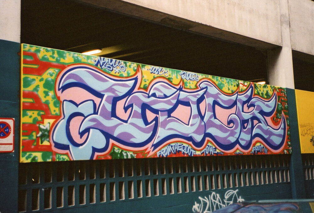 Opera House Lane Mural, Unknown artist 