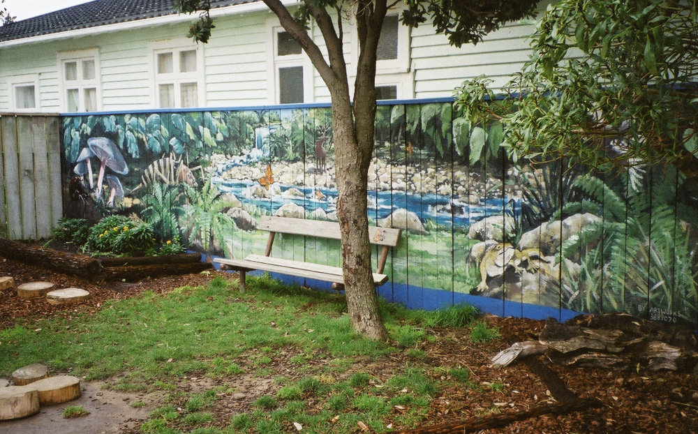 Miramar Community Centre Mural, Tony Ferrier