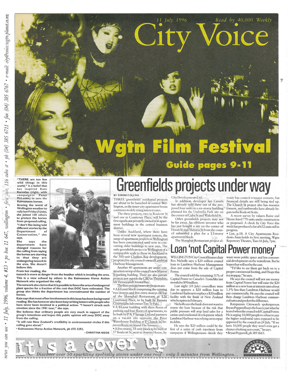 City Voice, 11th July 1996