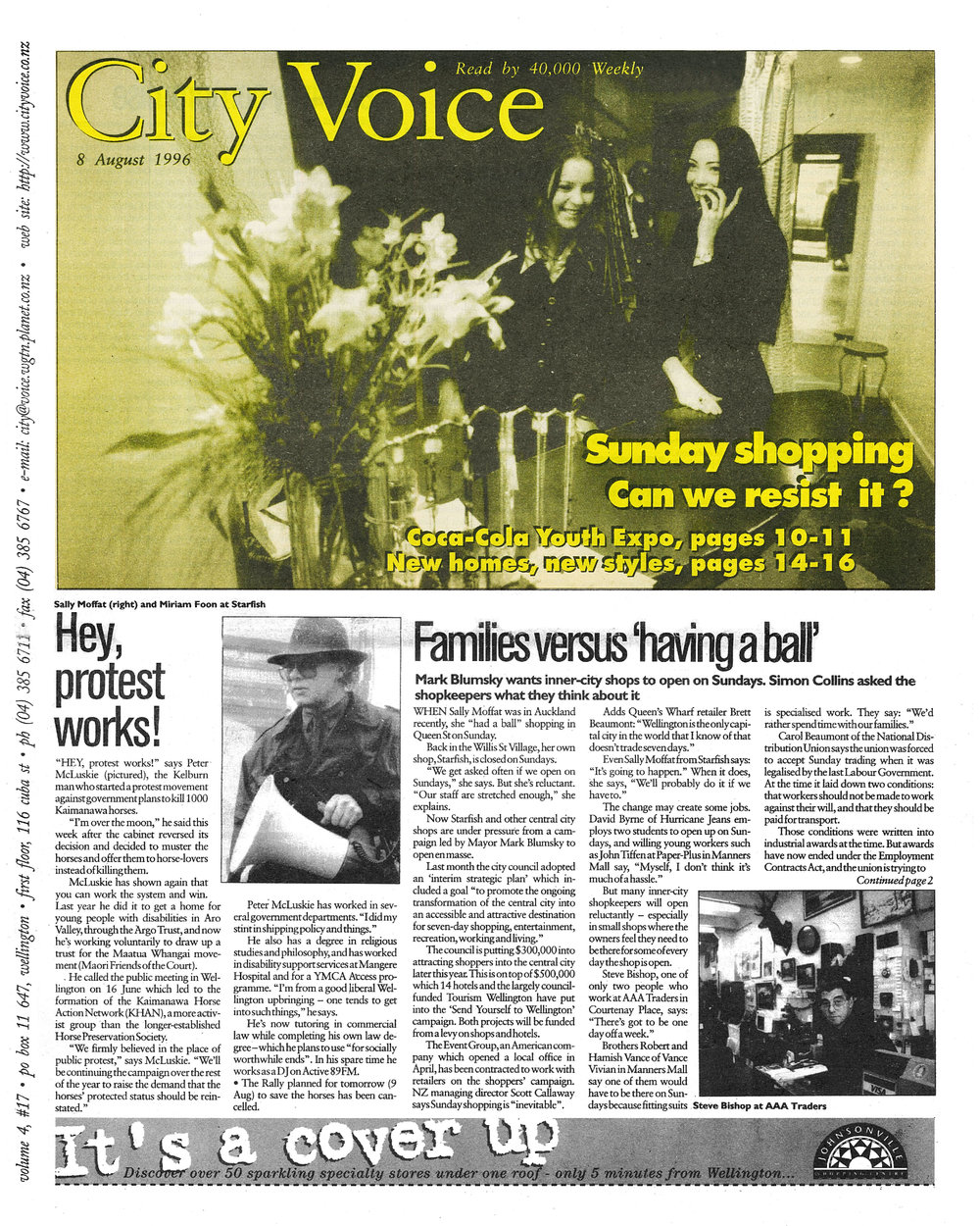 City Voice, 8th August 1996