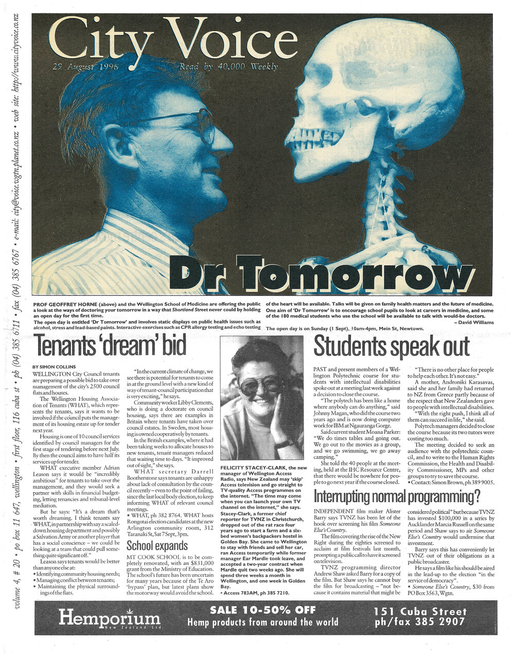 City Voice, 29th August 1996