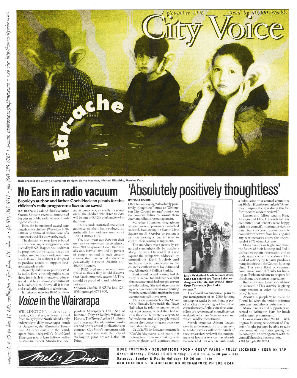 City Voice, 7th November 1996