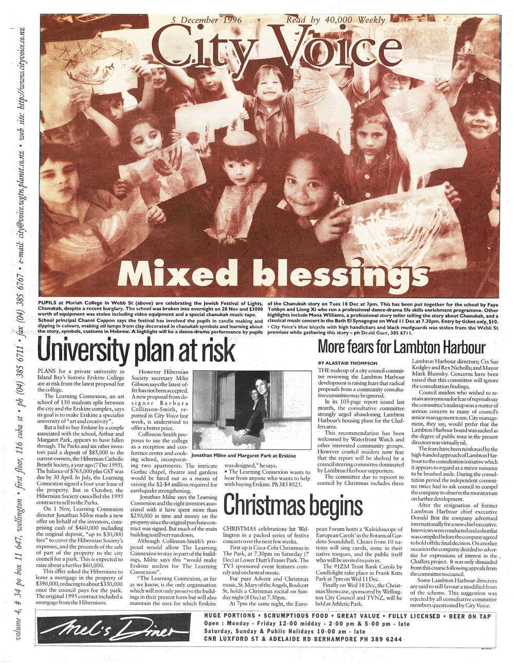 City Voice, 5th December 1996