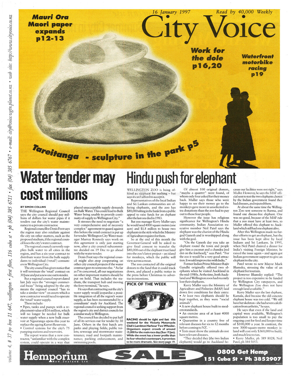 City Voice, 16th January 1997