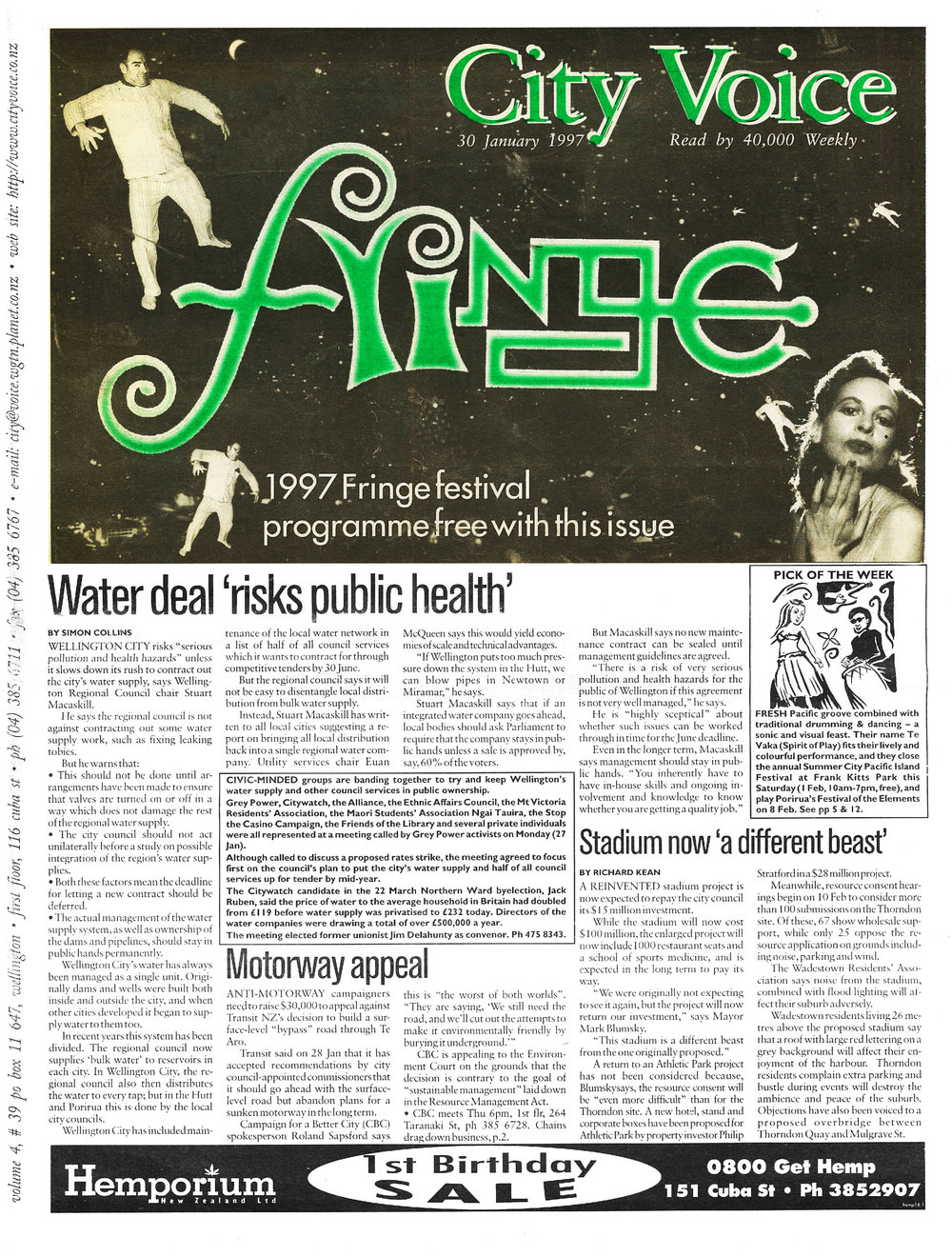 City Voice, 30th January 1997