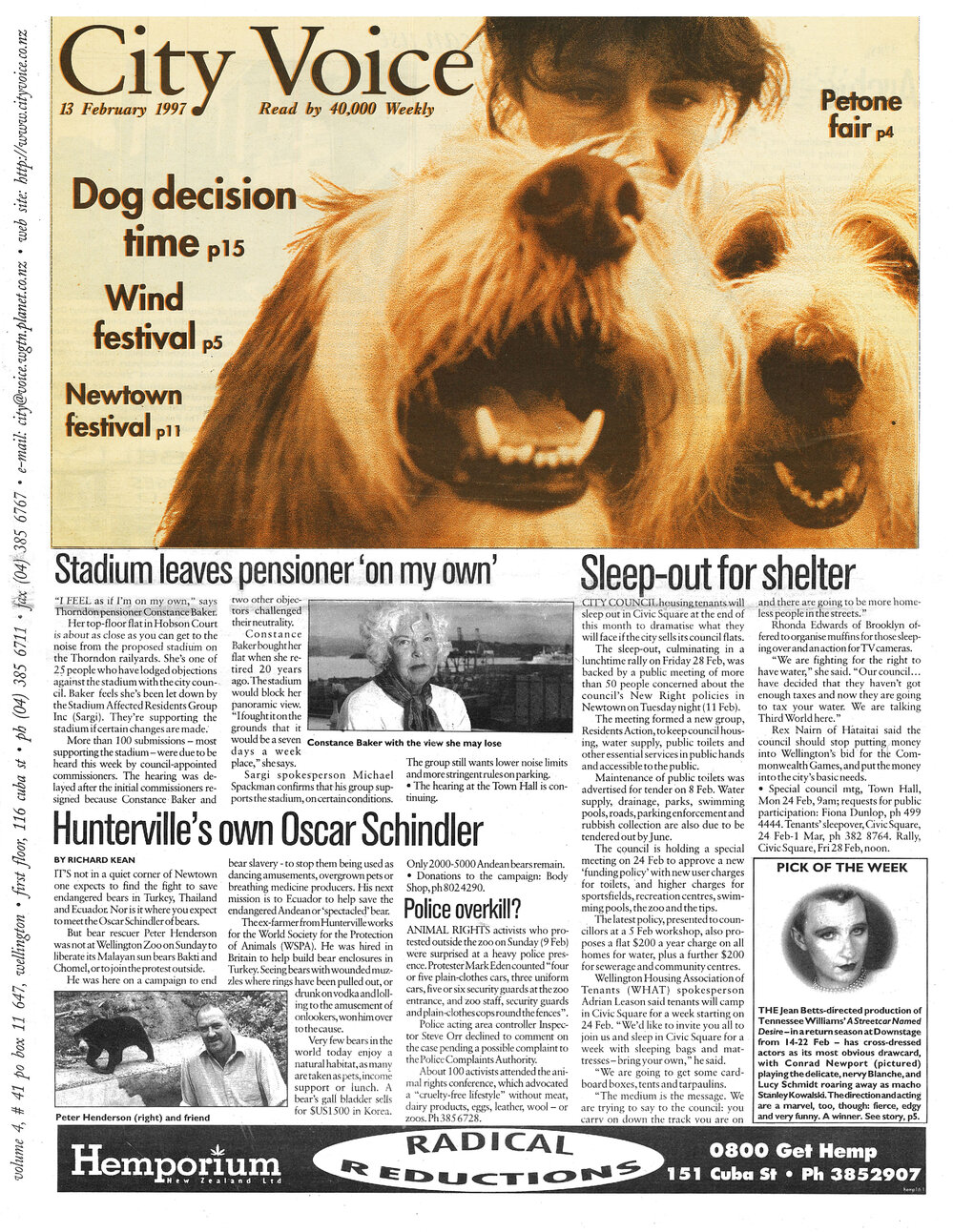 City Voice, 13th February 1997