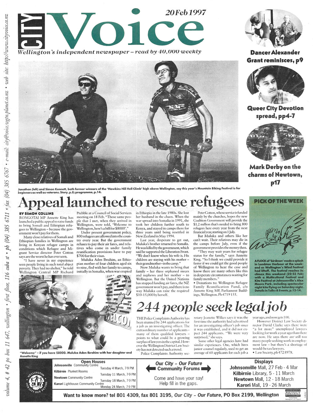 City Voice, 20th February 1997