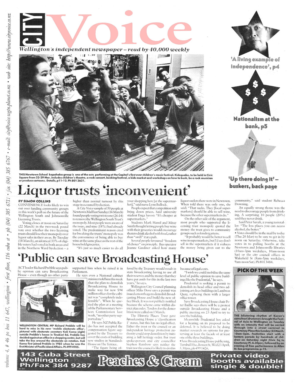 City Voice, 20th March 1997